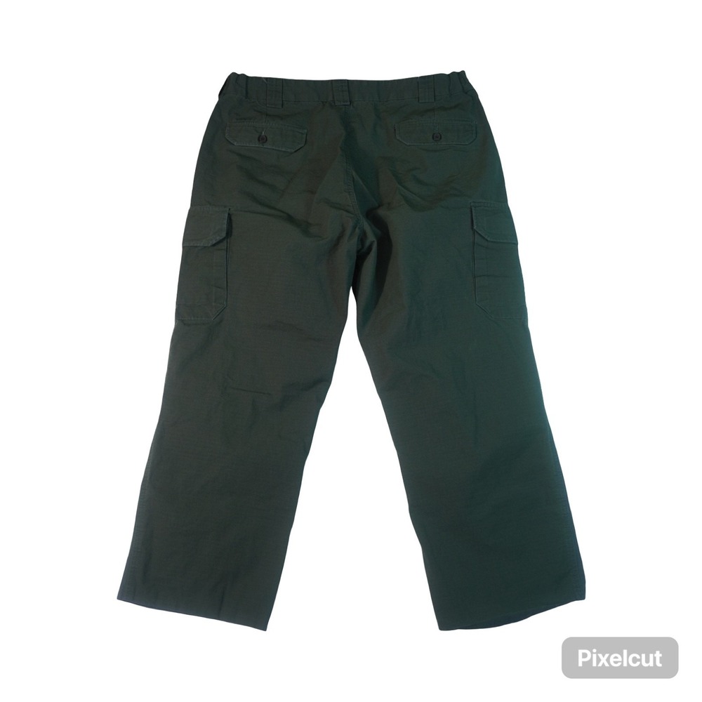 USDA Forest Service Cargo Pants Womens 20 Olive Green Cotton Utility Pockets - Picture 12 of 16